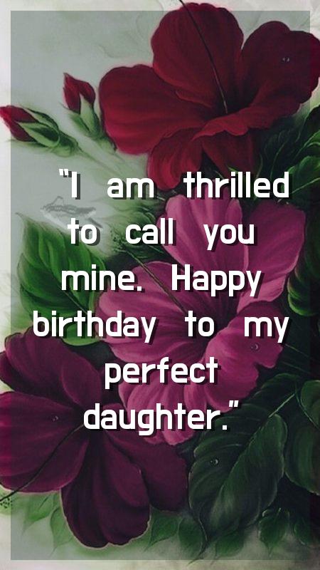 status for daughter birthday